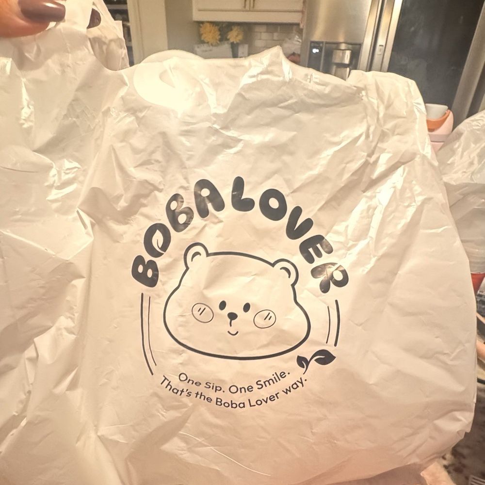 Boba Lover - The bags are even cute! - Bubble Tea Near Me - Gonzales, Louisiana