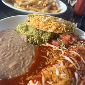 Adriana's Mexican Restaurant - The red sauce on the enchilada was just scrumptious. The beans tasted like my grandmas. - Mexican Near Me - Franktown, Colorado Adriana's Mexican Restaurant - The red sauce on the enchilada was just scrumptious. The beans tasted like my grandmas. - Mexican Near Me - Franktown, Colorado