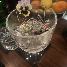 Cool chalice for my elderflower tonic Cool chalice for my elderflower tonic