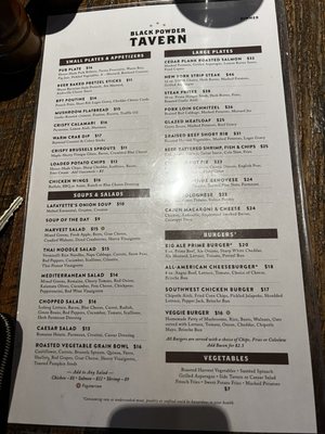 Menu photo 5 Black Powder Tavern Wayne, PA Menu photo 5 Black Powder Tavern Wayne, PA