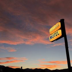 Sportsman Motel - Big sky. View from the front porch of our cabin.