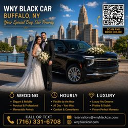 WNY Black Car - Buffalo Black Car Wedding Transportation Specialists
Your special day is our priority.