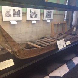 One of the actual sleds used on the Peary expedition to the North Pole