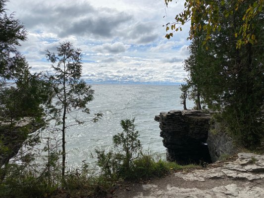 Cave Point County Park by null