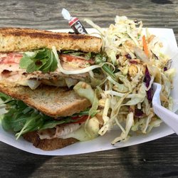 Melt Your Heart - Turkey & Arugula Grilled Cheese.
