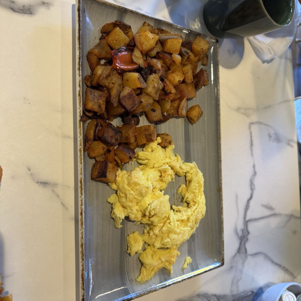 Haven Haus Cafe - Scrambled eggs and home style potatoes (no biscuits and gravy). - Breakfast & Brunch Near Me - Temecula, California