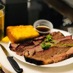 Apollo's BBQ - Brisket lunch combo
