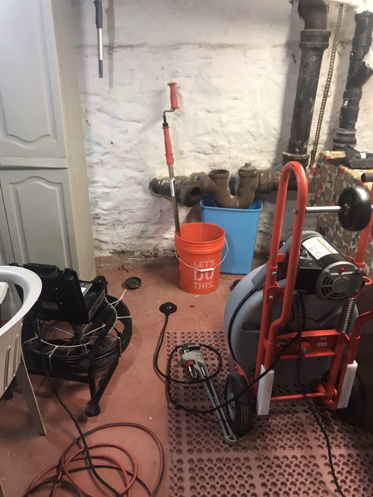 Slide of Clear Clog Drain Cleaning