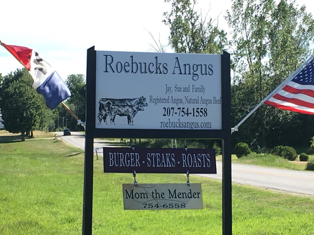 ROEBUCKS ANGUS Updated October 2024 783 Upper St, Turner, Maine Meat Shops Phone Number