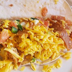 Chilaquiles taco