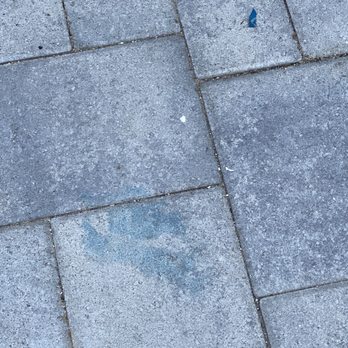 Alpha Enviro Tech - Paint stains on pavers - Roofing Near Me - Anaheim, California