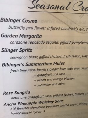 Menu photo 6 Bibinger's Slinger, WI