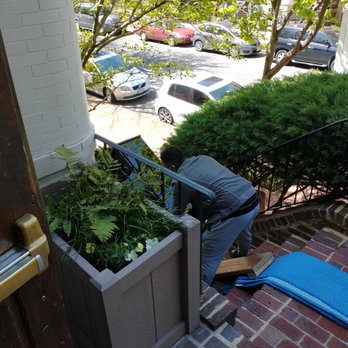 Johnson Piano Moving - Moving an acoustic on its side - wise move for the space available, although some retuning will be necessary. - Piano Services Near Me - Laurel, Maryland