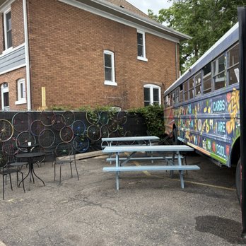 Brake Bread - June 2026 - extra seating outside of bus - Bakeries Near Me - Saint Paul, Minnesota Brake Bread - June 2026 - extra seating outside of bus - Bakeries Near Me - Saint Paul, Minnesota