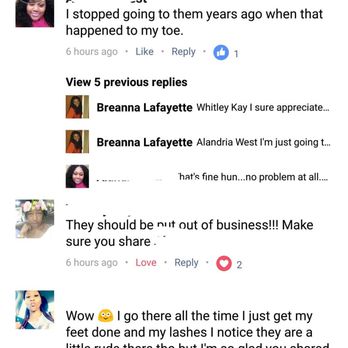Modern Nails - She lost her entire toenail because of a fungus she got from Modern Nail of Perry, Ga - Nail Salons Near Me - Perry, Georgia Modern Nails - She lost her entire toenail because of a fungus she got from Modern Nail of Perry, Ga - Nail Salons Near Me - Perry, Georgia