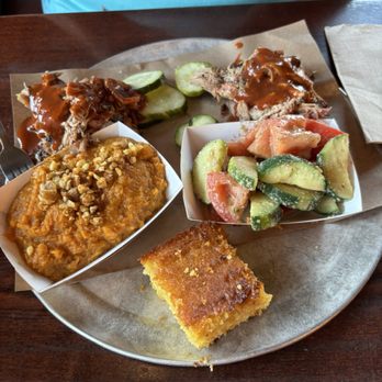 Dinosaur Bar-B-Que - Pork plater - Barbeque Near Me - Rochester, New York