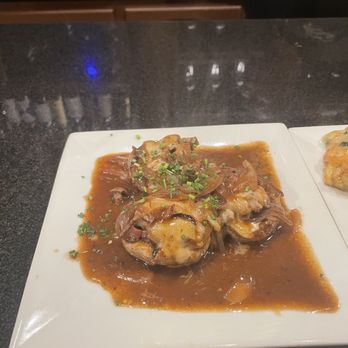 La Piazza Cafe - Funghi Ripiene the smell alone was crazy good. - Italian Near Me - Palm Coast, Florida