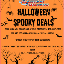 Right Solution Plumbing - Call us today and save!