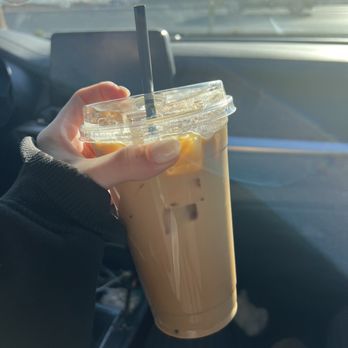Aware Coffee - Iced honey lavender with pistachio - Coffee & Tea Near Me - Las Vegas, Nevada