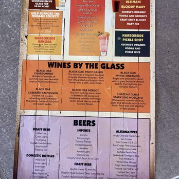 Harborside Bar & Grill - 2026 | Drinks menu - Bars Near Me - Ocean City, Maryland