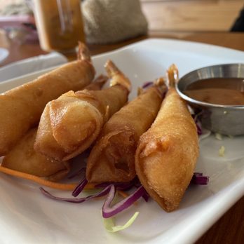 Pikul Thai Bistro - Prawn Rolls(6 Pieces) - Thai Near Me - Fairfield, California Pikul Thai Bistro - Prawn Rolls(6 Pieces) - Thai Near Me - Fairfield, California