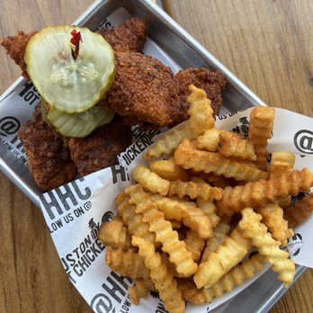 Houston TX Hot Chicken - Liftoff sauce - 600k scoville units - Chicken Shop Near Me - Katy, Texas