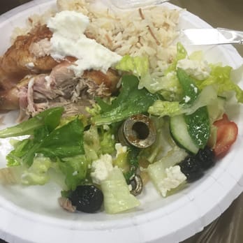 Ani's Chicken - Greek salad with a side of metal - Mediterranean Near Me - Montebello, California Ani's Chicken - Greek salad with a side of metal - Mediterranean Near Me - Montebello, California