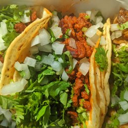 Al Pastor taco (A+), just needs pineapple Al Pastor taco (A+), just needs pineapple