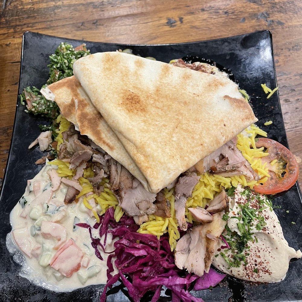Jerusalem Bakery & Grill - Chicken Shawarma Plate - Middle Eastern Near Me - Alpharetta, Georgia Jerusalem Bakery & Grill - Chicken Shawarma Plate - Middle Eastern Near Me - Alpharetta, Georgia