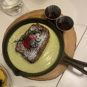 Rise & Set - Pandan French Toast - Breakfast & Brunch Near Me - San Francisco, California Rise & Set - Pandan French Toast - Breakfast & Brunch Near Me - San Francisco, California