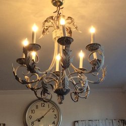 Relics to Rhinestones - Vintage French chandelier