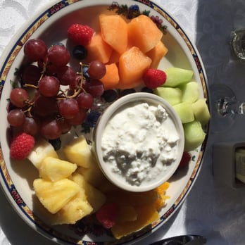 Edgar's - Huge portion! Fruit & cottage cheese plate - American Near Me - Geneva, New York Edgar's - Huge portion! Fruit & cottage cheese plate - American Near Me - Geneva, New York