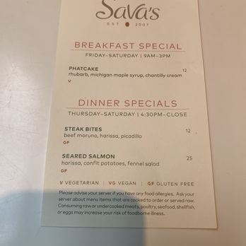 Sava's - Specials Menu - Bars Near Me - Ann Arbor, Michigan Sava's - Specials Menu - Bars Near Me - Ann Arbor, Michigan