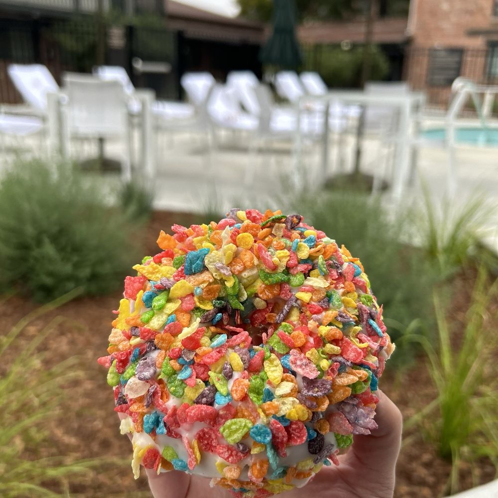 Twisted & Glazed - Fruity pebbles donut - Acai Bowls Near Me - Paso Robles, California Twisted & Glazed - Fruity pebbles donut - Acai Bowls Near Me - Paso Robles, California