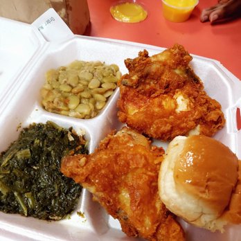 Chicken Shack - Breast and thigh. Greans and lima beans. - Fast Food Near Me - Baton Rouge, Louisiana