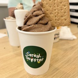 Smores Soft Serve! Smores Soft Serve!