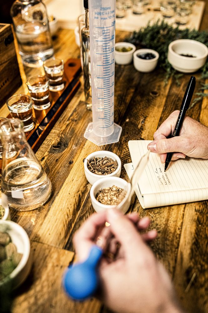 Food from Blue Rook Distillery