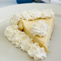 Key West Cuban Coffee - Homemade key lime pie!