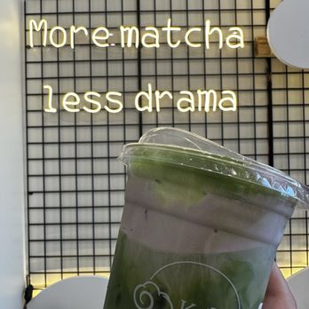 Keki - Ube matcha latte - Coffee & Tea Near Me - Sachse, Texas