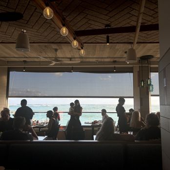 Monkeypod Kitchen - View out to ocean - Tacos Near Me - Honolulu, Hawaii Monkeypod Kitchen - View out to ocean - Tacos Near Me - Honolulu, Hawaii