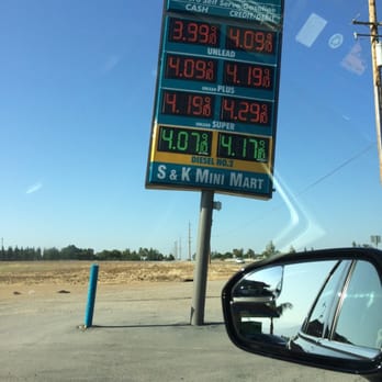 S&K Mini Mart - a gas price sign - Convenience Stores Near Me - Clovis, California S&K Mini Mart - a gas price sign - Convenience Stores Near Me - Clovis, California