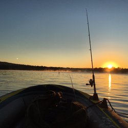Kokatosi Campground - Fishing at sunrise...