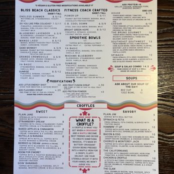 Bliss Beach - Menu - Coffee & Tea Near Me - Daytona Beach Shores, Florida Bliss Beach - Menu - Coffee & Tea Near Me - Daytona Beach Shores, Florida