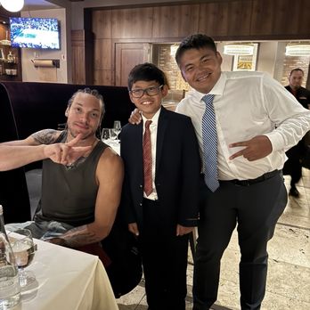 LB Steak - Nephew celebrating graduation. Little nephew saw Aaron Gordon from Nuggets. They had to take a picture! Oohhh steak was yummy too. - Steakhouses Near Me - San Jose, California LB Steak - Nephew celebrating graduation. Little nephew saw Aaron Gordon from Nuggets. They had to take a picture! Oohhh steak was yummy too. - Steakhouses Near Me - San Jose, California