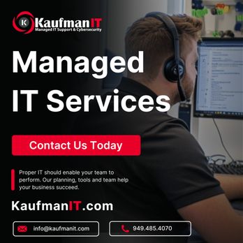 KaufmanIT - KaufmanIT provides Managed IT Services that make your day easier, with reliable tools, clear planning, and a team you can count on. - IT Services & Computer Repair Near Me - Irvine, California