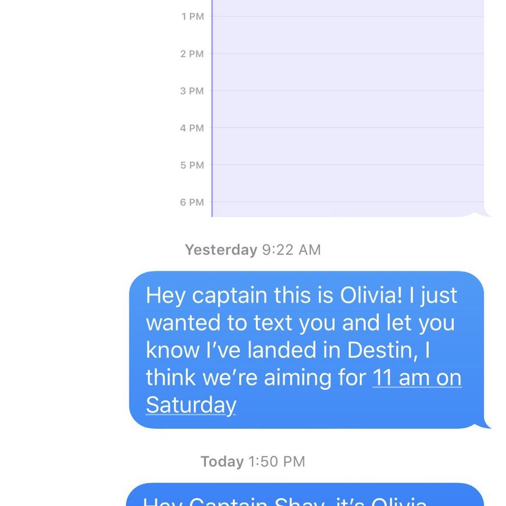 Texts to Captain Shay Texts to Captain Shay