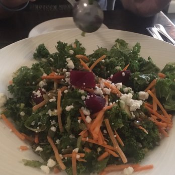Fishbones - Fall salad with kale and beets - Seafood Near Me - Chelmsford, Massachusetts Fishbones - Fall salad with kale and beets - Seafood Near Me - Chelmsford, Massachusetts