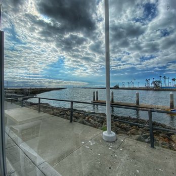 Ballast Point Brewing Long Beach - This view!!!! - Breweries Near Me - Long Beach, California
