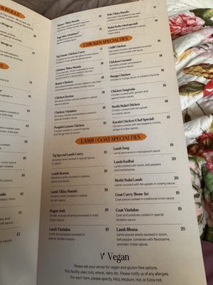 Menu photo 4 Taj Grill & Crust Fairfield, CA