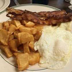 Continental Cafe - Basic breakfast. Potatoes were delicious. Eggs perfect over easy.